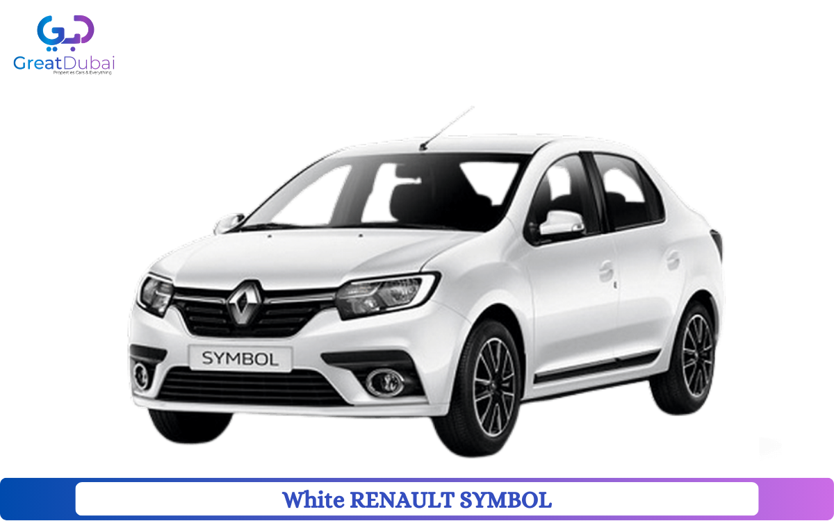 White RENAULT SYMBOL 2020 Rent in Dubai with Great Dubai-pic_1