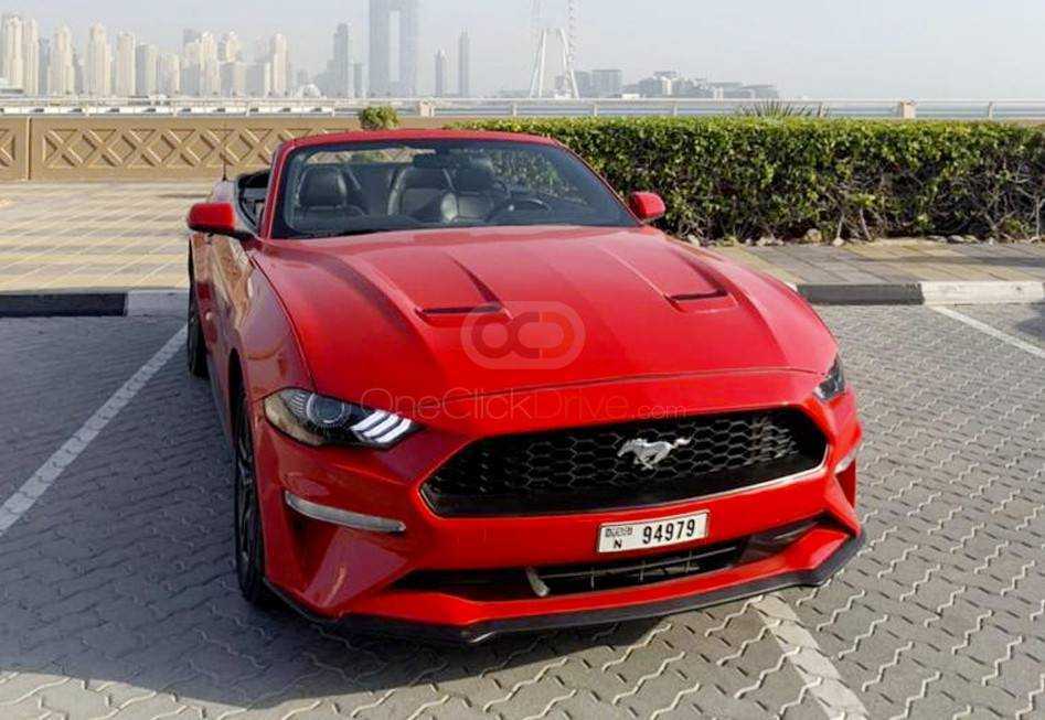 RENT FORD MUSTANG ECOBOOST CONVERTIBLE V4 2020 IN DUBAI-pic_2