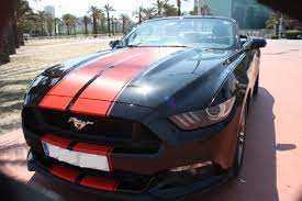 RENT FORD MUSTANG ECOBOOST CONVERTIBLE V4 2020 IN DUBAI-pic_3