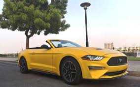 RENT FORD MUSTANG ECOBOOST CONVERTIBLE V4 2019 IN DUBAI-pic_5