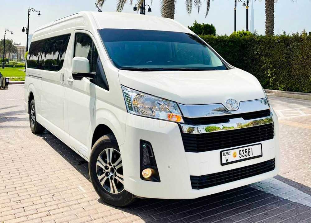 RENT TOYOTA HIACE 13 SEATER 2021 IN DUBAI-pic_1