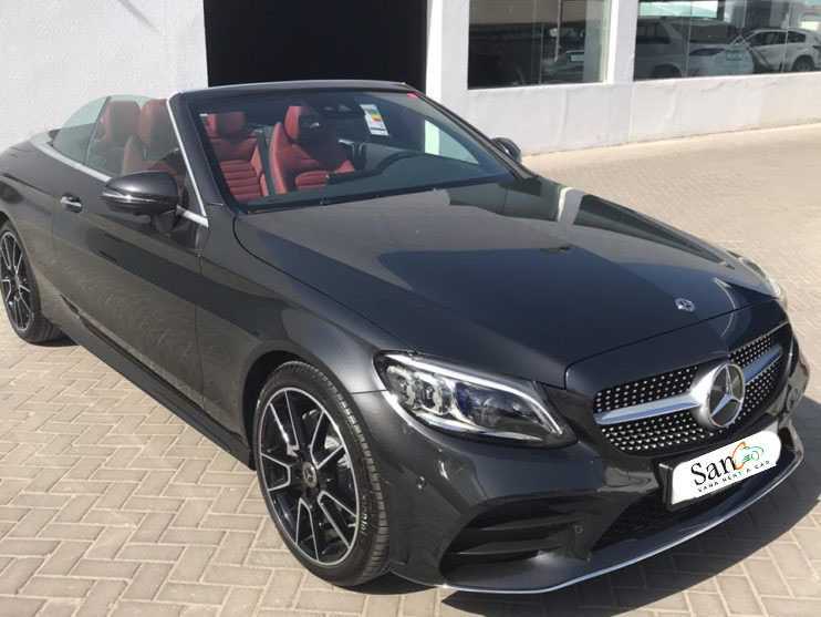 RENT MERCEDES BENZ C300 CONVERTIBLE 2020 IN DUBAI-pic_1