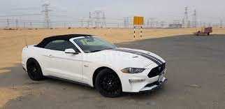 RENT FORD MUSTANG ECOBOOST CONVERTIBLE V4 2020 IN DUBAI-pic_2