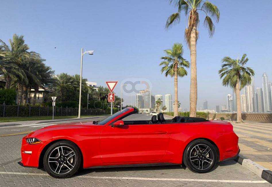 RENT FORD MUSTANG ECOBOOST CONVERTIBLE V4 2020 IN DUBAI-pic_3