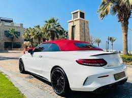 RENT MERCEDES BENZ C300 CONVERTIBLE 2021 IN DUBAI-pic_1