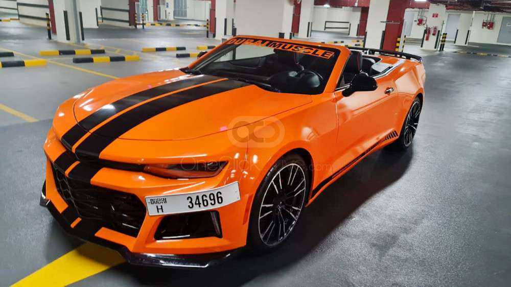 RENT CHEVROLET CAMARO ZL1 CONVERTIBLE V6 2020 IN DUBAI-pic_1