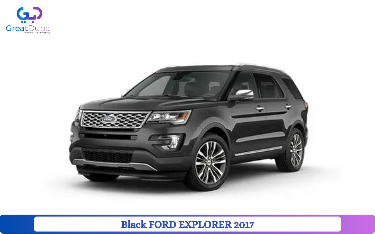 Black FORD EXPLORER 2017 Rent in Dubai with Great Dubai-pic_1