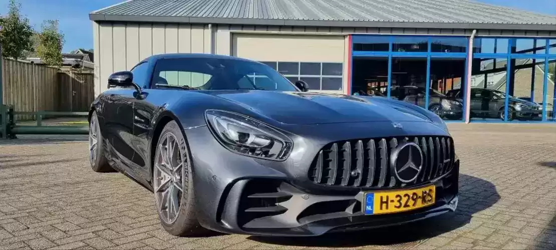 Mercedes Benz AMG GT-R 2020 Blue-Black 13,000 KM-pic_4