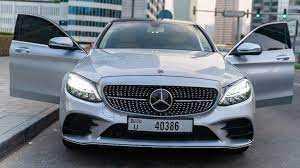 Rent Mercedes Benz C300 2020 in Dubai-pic_2