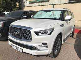 AED 3,538/Month // 2019 Infiniti QX80 Luxe Sensory ProActive (8 Seater) SUV // Ref # 1011075-pic_1