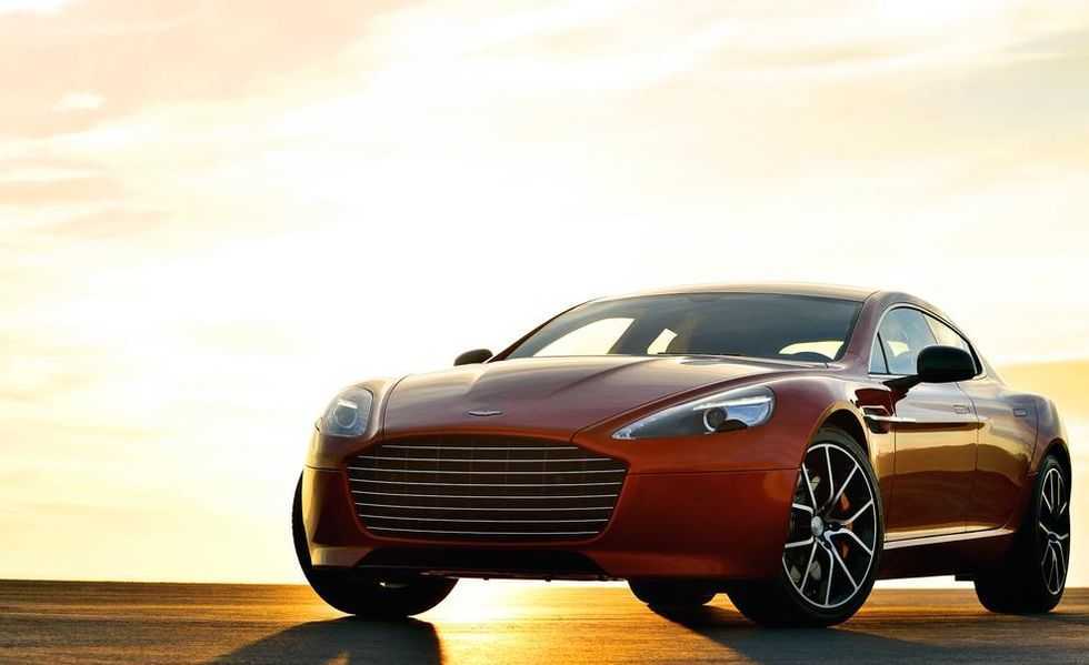 AED 5210/ MONTH - ASTON MARTIN RAPIDE S - 2014-GCC-FULLY LOADED-UNDER WARRANTY- IMMACULATE CONDITION-pic_4