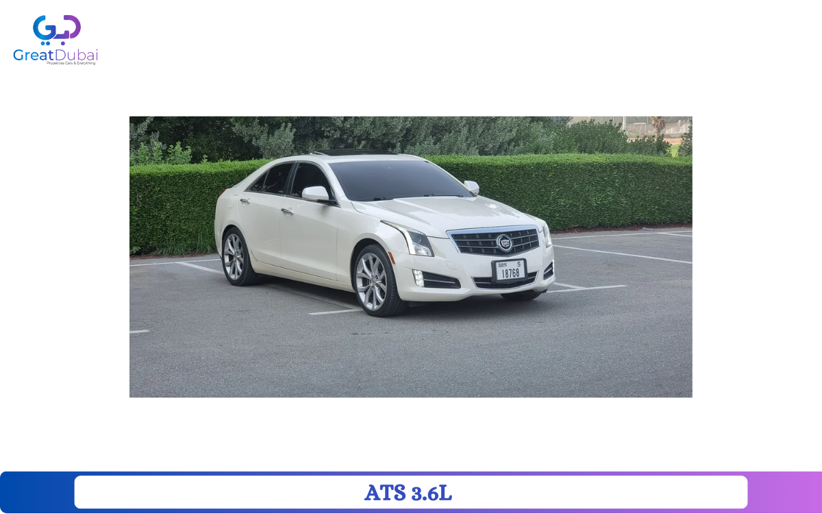 ATS 3.6L 2013 IN a good condition-pic_1