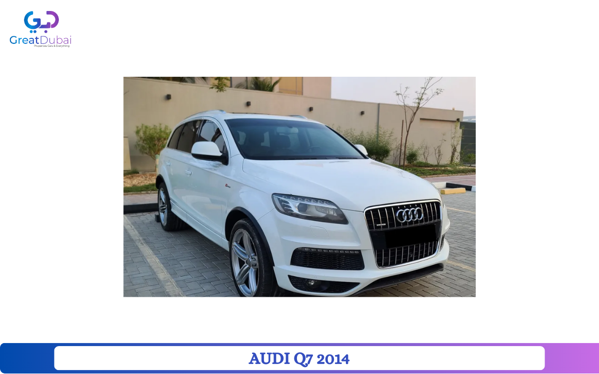 AUDI Q7 2014 , V6 SUPERCHARGED ,GCC SPECS-pic_1