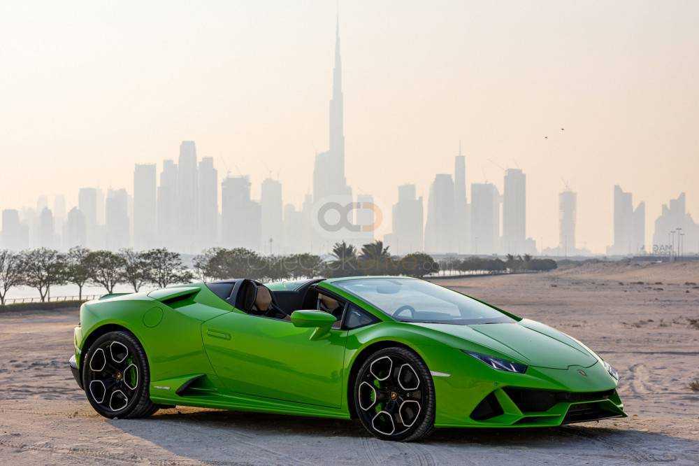 RENT LAMBORGHINI HURACAN EVO SPYDER 2022 IN DUBAI - image 2