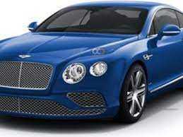 BENTLEY CONTINENTAL GT, 4.0L V8 500hp, BLUE 2015, GCC SPECS.-pic_1