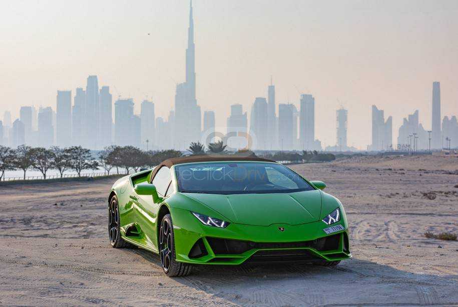RENT LAMBORGHINI HURACAN EVO SPYDER 2022 IN DUBAI - image 3