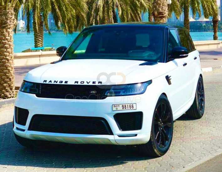 RENT LAND ROVER RANGE ROVER SPORT SUPERCHARGED 2020 IN DUBAI-image