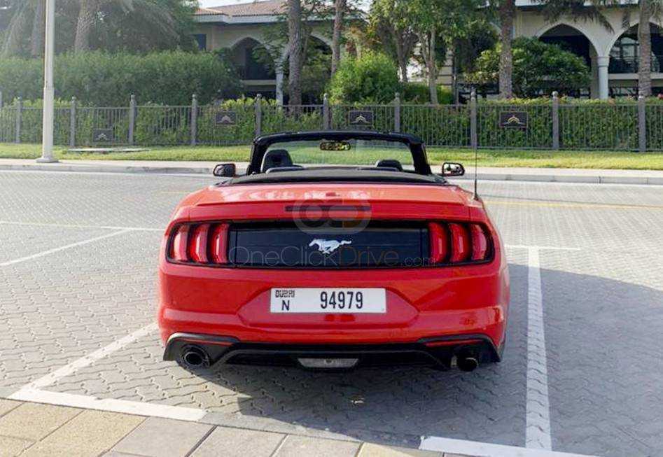 RENT FORD MUSTANG ECOBOOST CONVERTIBLE V4 2020 IN DUBAI-pic_5