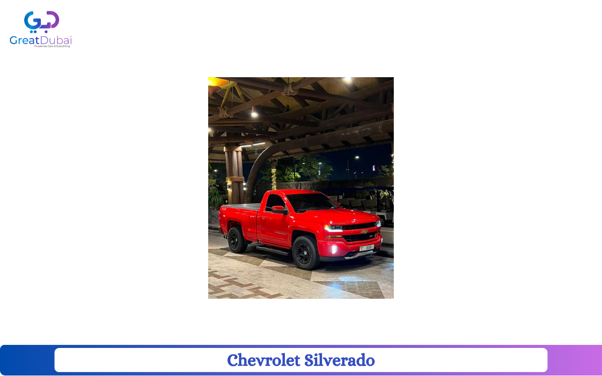 Chevrolet Silverado 2017 in Dubai-pic_1