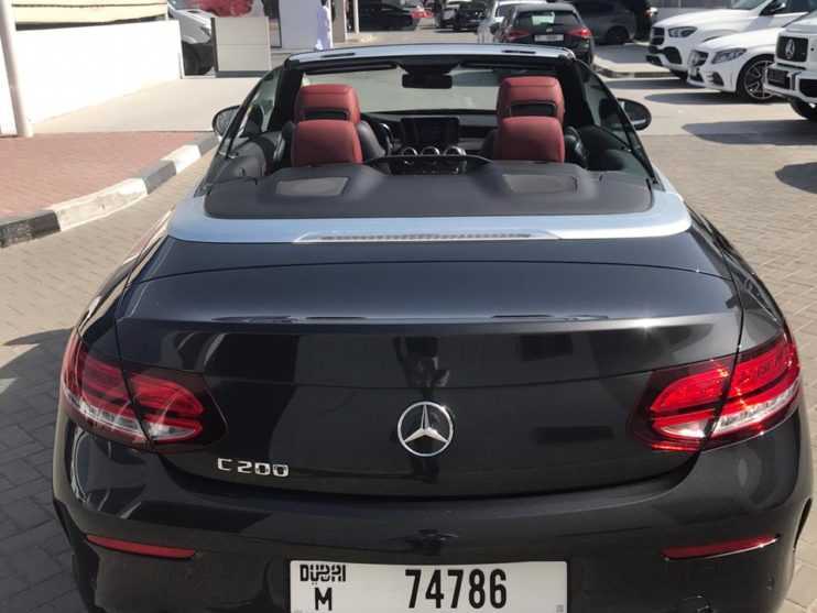 RENT MERCEDES BENZ C300 CONVERTIBLE 2020 IN DUBAI-pic_2