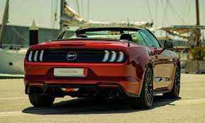 RENT FORD MUSTANG ECOBOOST CONVERTIBLE V4 2020 IN DUBAI-pic_4