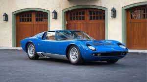 For Sale Lamborghini Miura blue 1967
