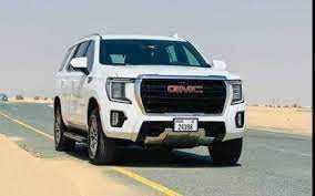 GMC YUKON SLT, 5.3L V8 355hp, WHITE 2019, FSH, UNDER WARRANTY.-pic_2