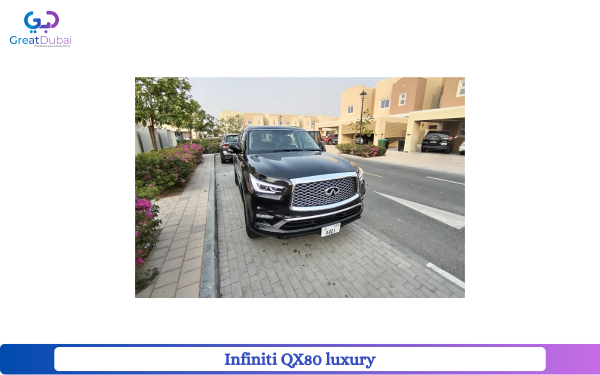 Infiniti QX80 luxury 2021 - Black in Black-pic_1