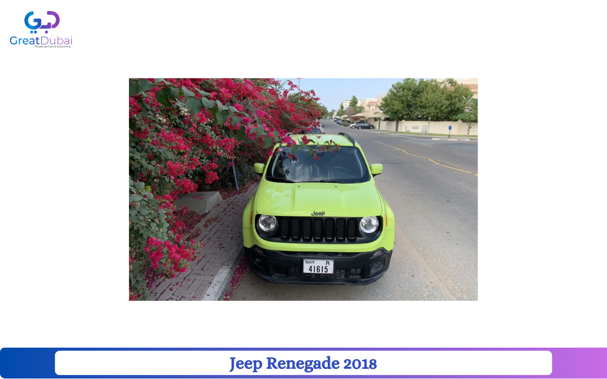 Jeep Renegade 2018 in Dubai-pic_1