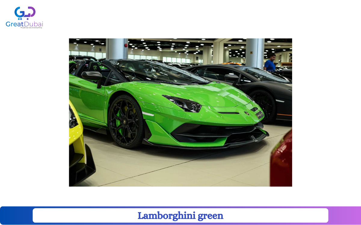 Lamborghini green-pic_1