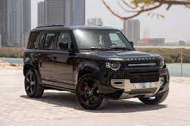 LandRover Defender 90 X P-400 2022 Gray / Black Colour GCC Under Warrenty Service Contract-pic_2