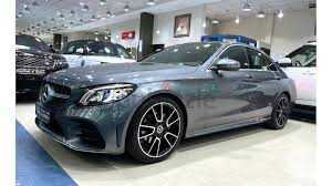 MERCEDES C200 GRAY 2021 / GCC / SPECIFICATION / LOW MILEAGE / UNDER WARRANTY FROM THE DEALER-pic_3