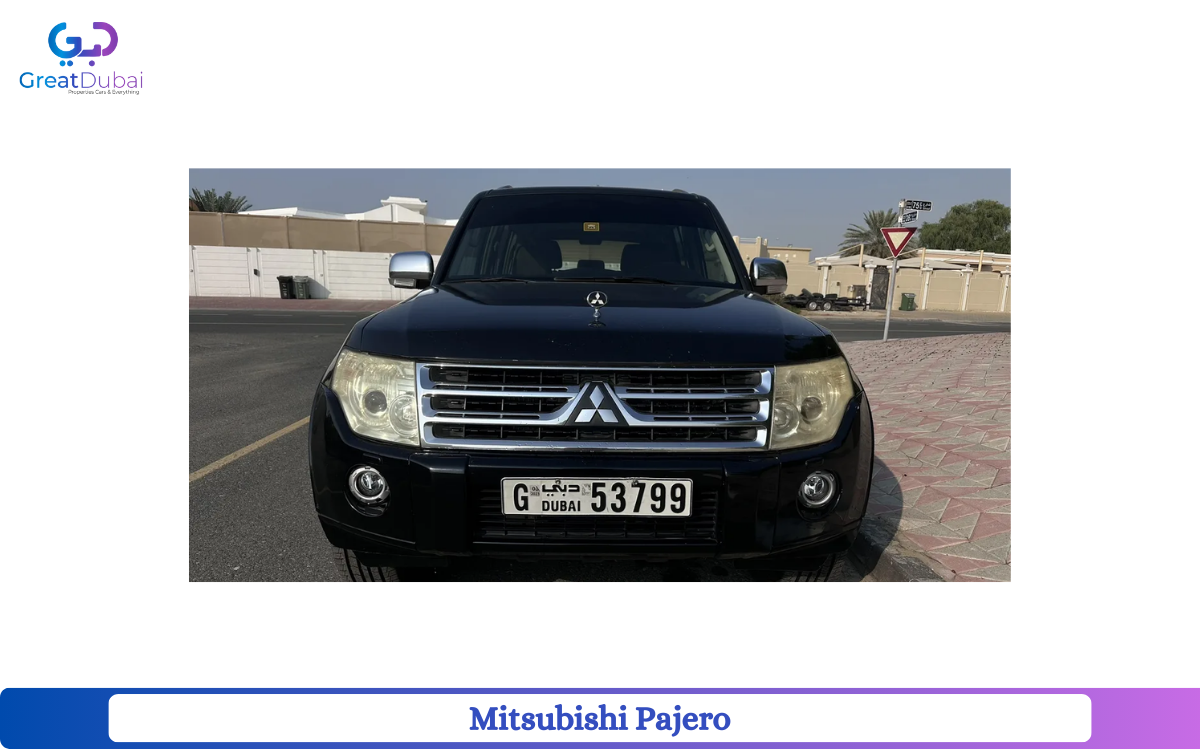 Mitsubishi Pajero 2009 in Dubai-pic_1