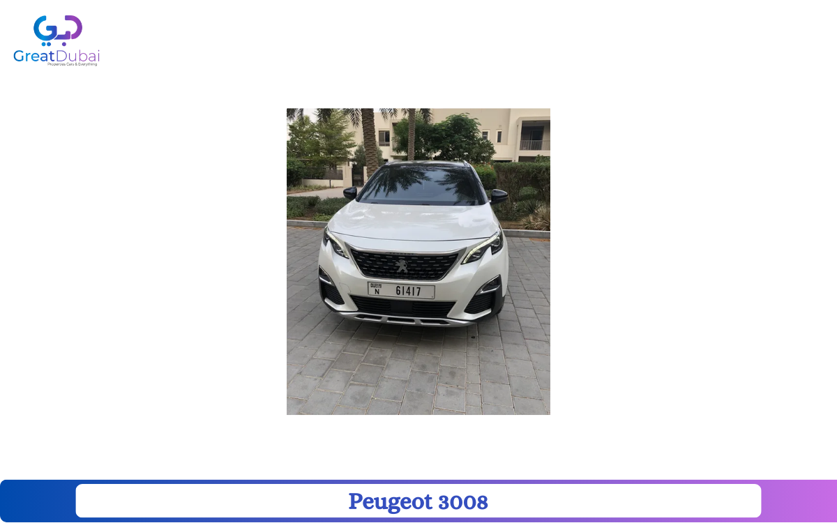 Peugeot 3008 GT Line 2019, full option, GCC specs-pic_1