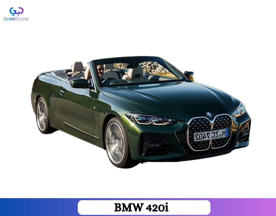 Rent BMW 420i Convertible M Kit 2024 in Dubai-pic_1