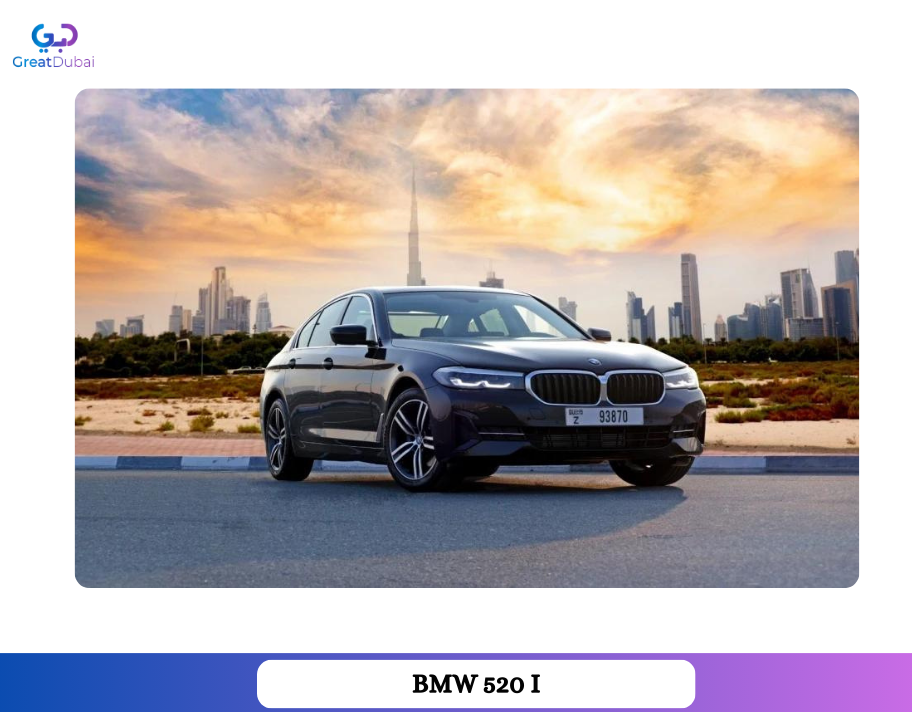 Rent BMW 520i 2023 Car in Dubai-pic_1