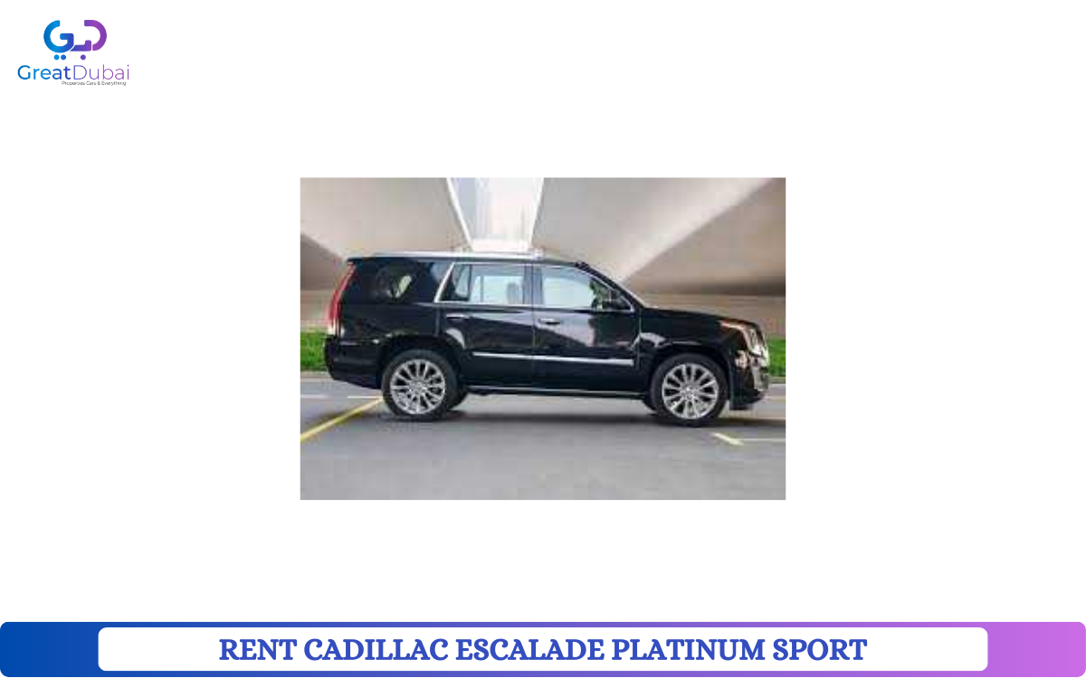 RENT CADILLAC ESCALADE PLATINUM SPORT 2021 IN DUBAI-pic_1