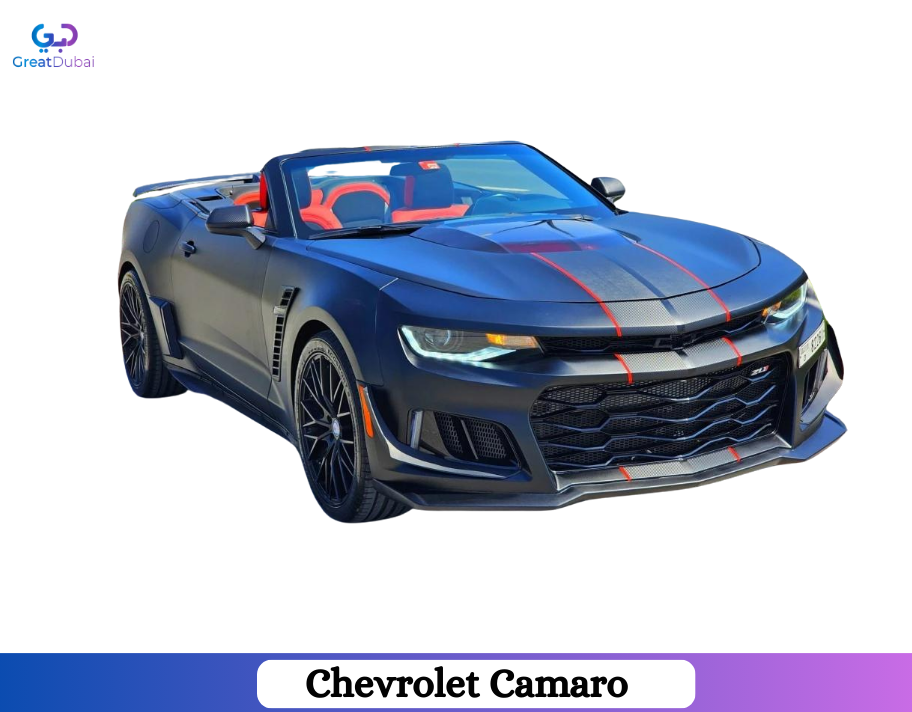 Rent Chevrolet Camaro ZL1 Kit Convertible V6 2020 in Dubai-pic_1