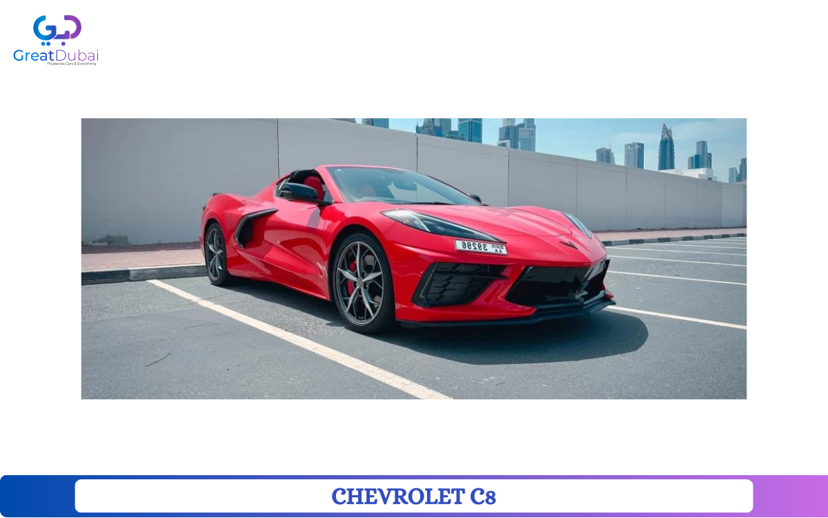 Rent Chevrolet Corvette C8 Stingray Convertible 2023 in Dubai-pic_1