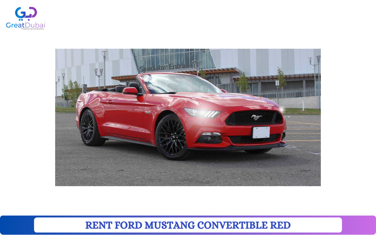 RENT FORD MUSTANG CONVERTIBLE RED-pic_1