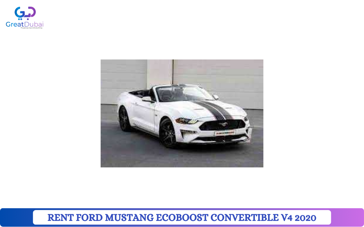 RENT FORD MUSTANG ECOBOOST CONVERTIBLE V4 2020 IN DUBAI-pic_1