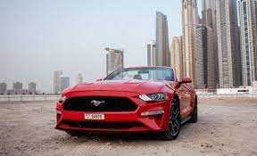 RENT FORD MUSTANG ECOBOOST CONVERTIBLE V4 2020 IN DUBAI Minimum 2 days rental-pic_3