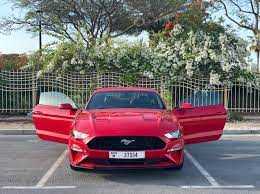 Rent Ford Mustang GT Coupe V8 2019 in Dubai-pic_1