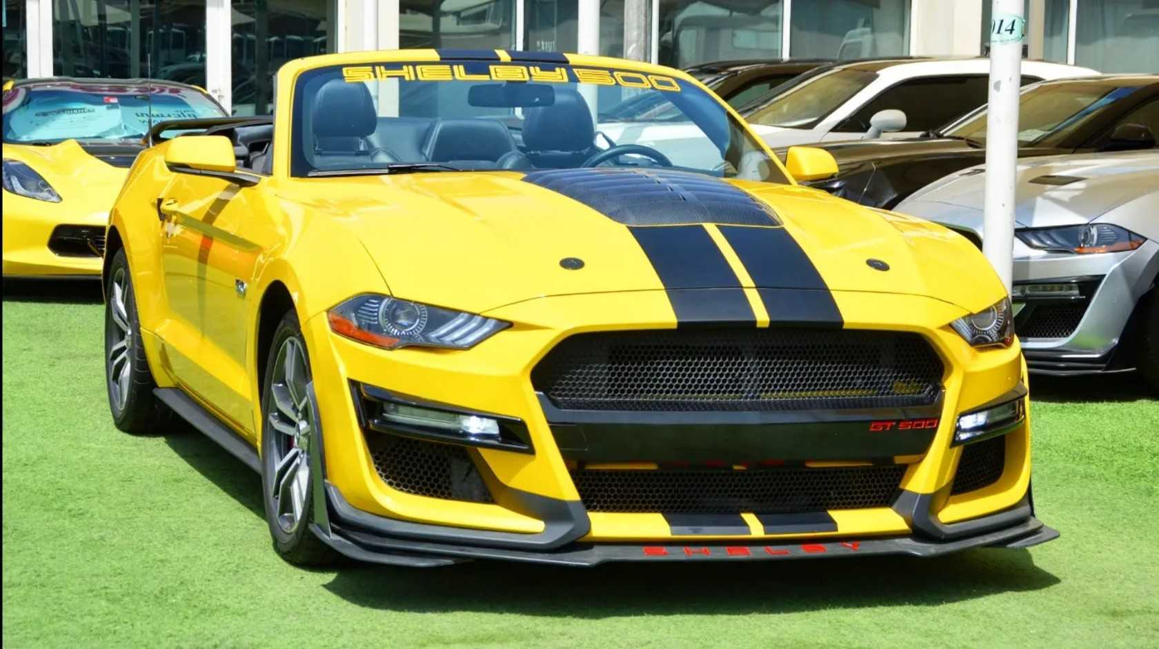 RENT FORD MUSTANG SHELBY GT500 KIT CONVERTIBLE V4 2020 IN DUBAI-pic_3