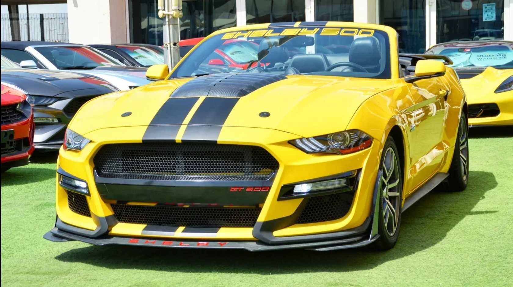 RENT FORD MUSTANG SHELBY GT500 KIT CONVERTIBLE V4 2020 IN DUBAI-pic_5