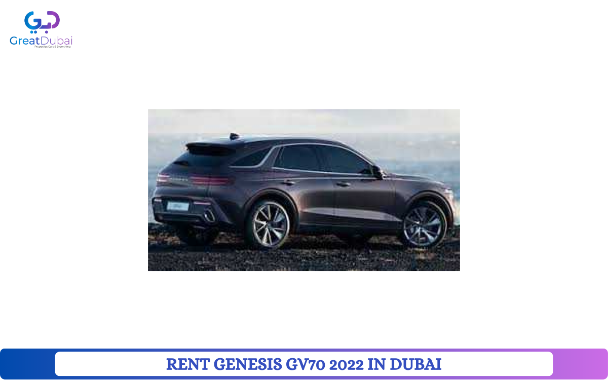 RENT GENESIS GV70 2022 IN DUBAI-pic_1