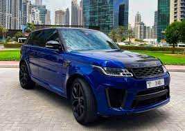 Rent LAND ROVER Range Rover Sport blue 2020-pic_2