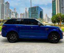 Rent LAND ROVER Range Rover Sport blue 2020-pic_3