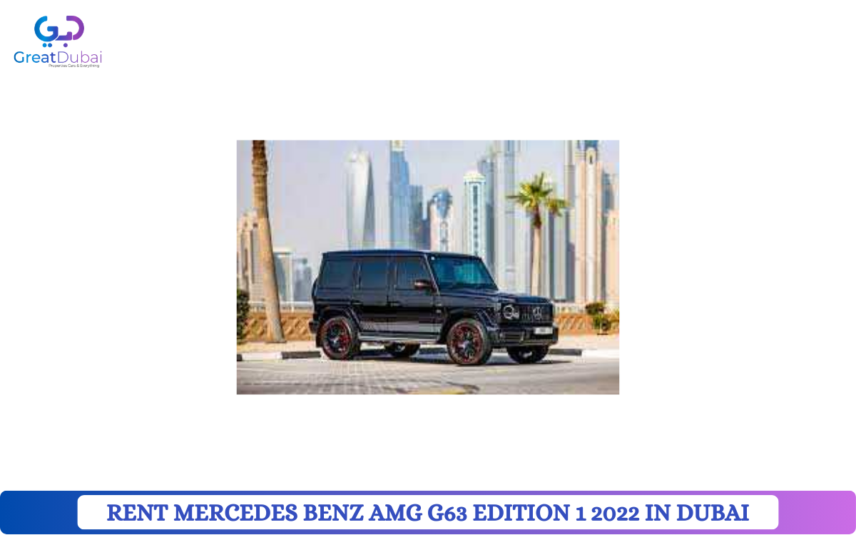 RENT MERCEDES BENZ AMG G63 EDITION 1 2022 IN DUBAI-pic_1