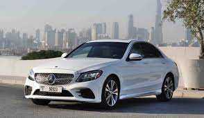 Rent Mercedes Benz C300 2020 in Dubai-pic_1